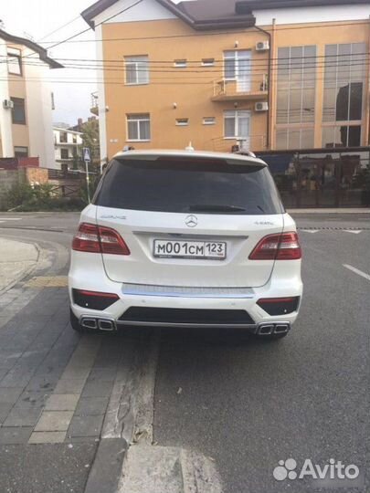 Тюнинг Mercedes ML 63 AMG w166
