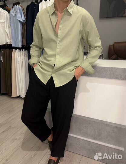 Льняная рубашка