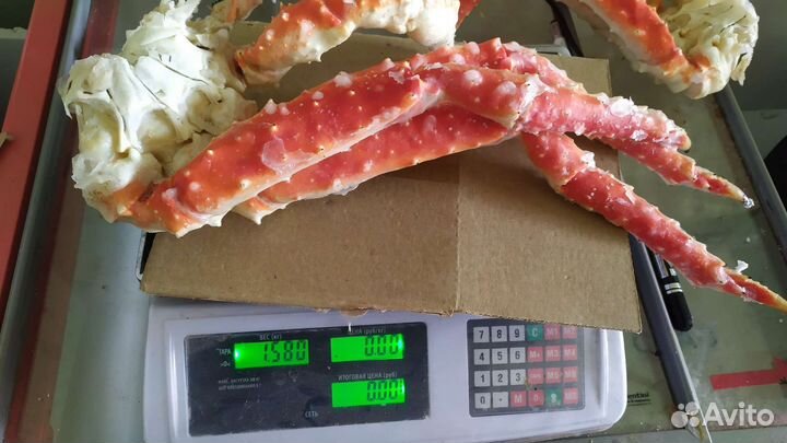 Краб камчатский конечности