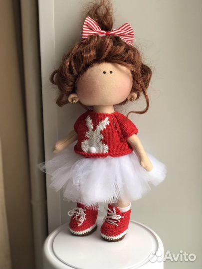 Кукла интерьерная текстильная