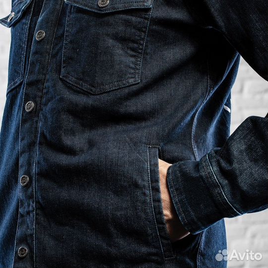 Моторубашка мужская джинсовая Holy Freedom Genoa B