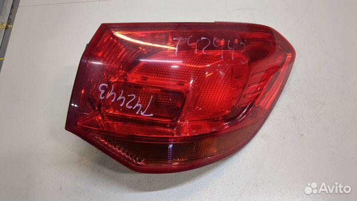 Фонарь (задний) Opel Astra J, 2014