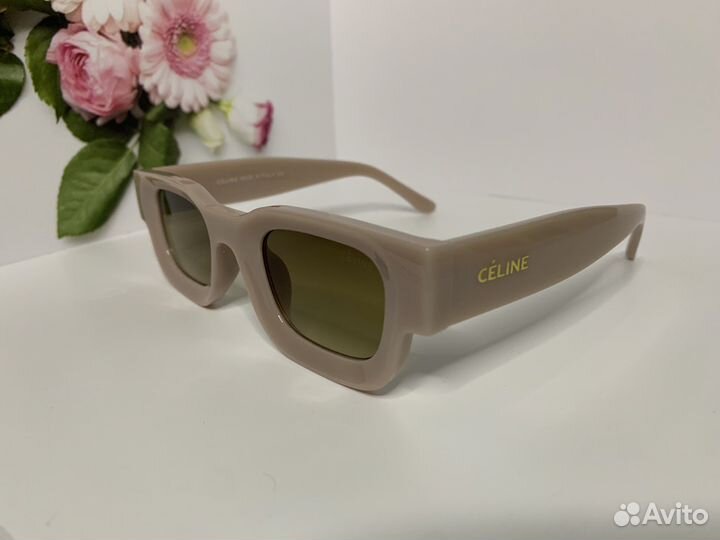 Солнцезащитные очки женские Celine с поляризацией