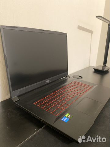 17.3" Ноутбук MSI GF76 Katana 11SC-483XRU черный купить в Санкт ...