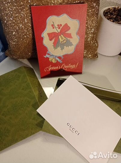 Gucci открытка поздравительная оригинал