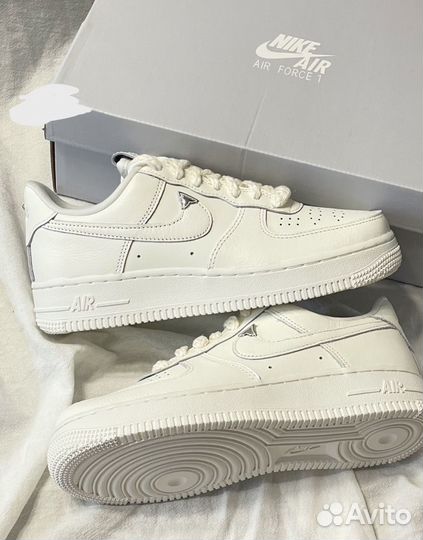 Nike Air Force 1 Low Sail Chrome оригинал