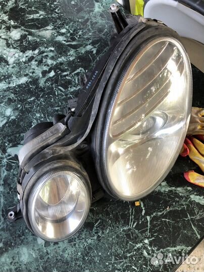 Фара левая мерседес 211