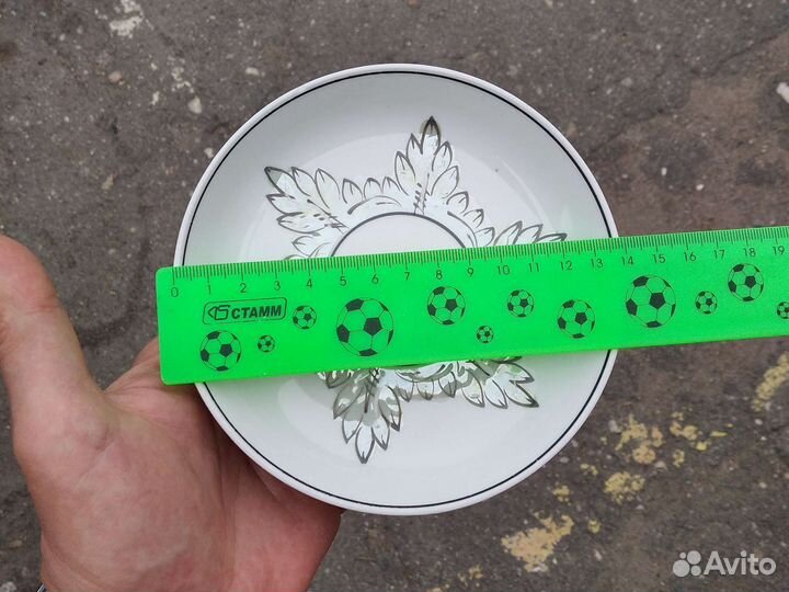 Блюдце мятный барбарис