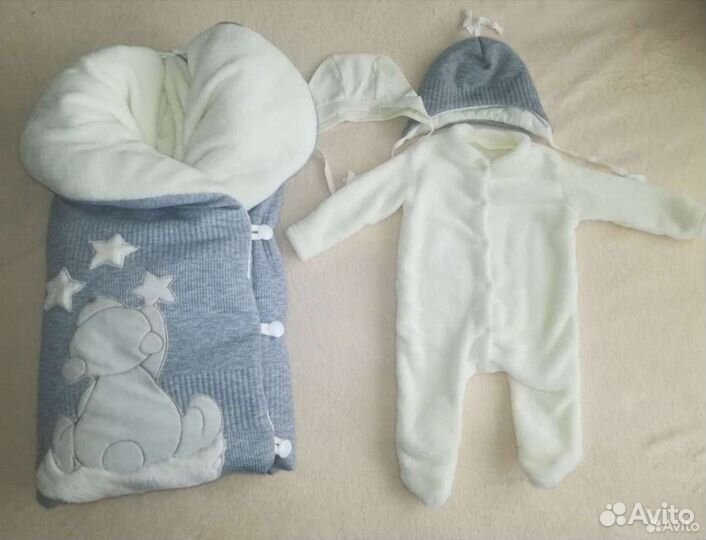 Конверт на выписку зимний