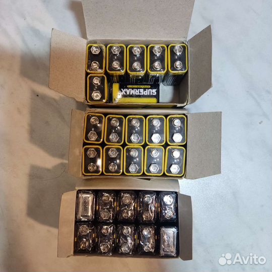 Батарейка 9v крона