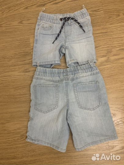 Джинсовые шорты для мальчика 92,122
