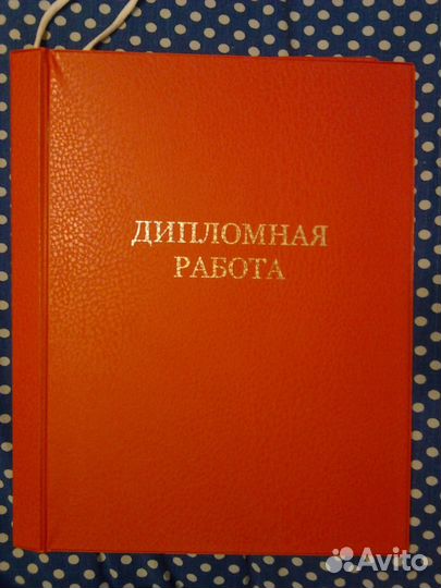 Папка деловая, «Дипломный проект»
