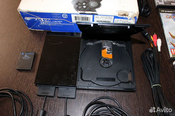PlayStation 2 PS2 slim 90008 (чипованная)