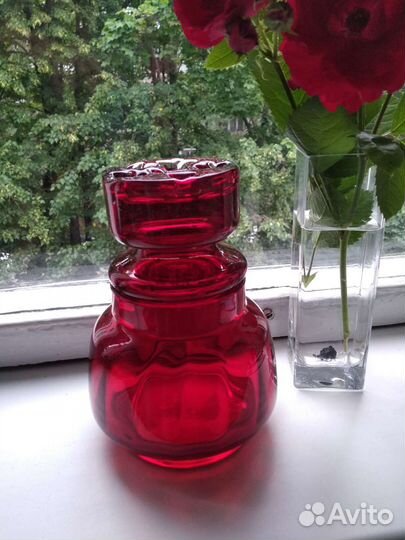 Графин (цветное стекло), 2 ладьи