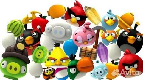 Коллекционные фигурки Angry Birds