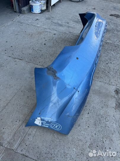 Бампер задний шкода рапид/12-20г