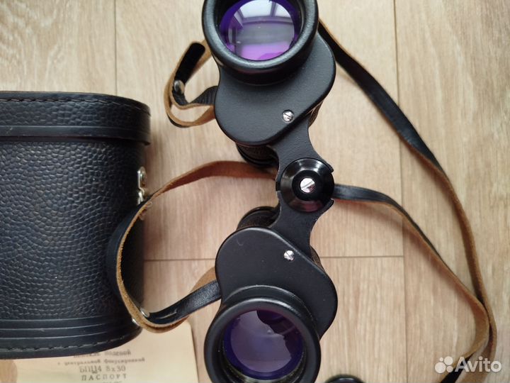 Бинокль СССР бпц4 8х30 с документами