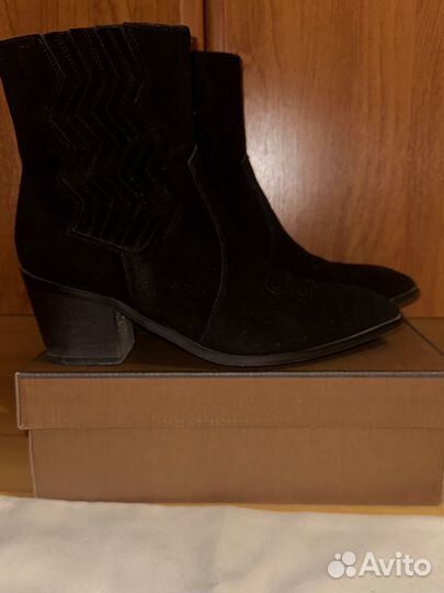 Полусапоги казаки черные 40