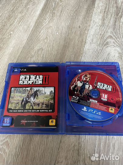 RDR 2 ps4 диск