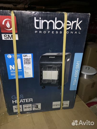 Газовый керамич. обогреватель Timberk TGH 4200 SM1