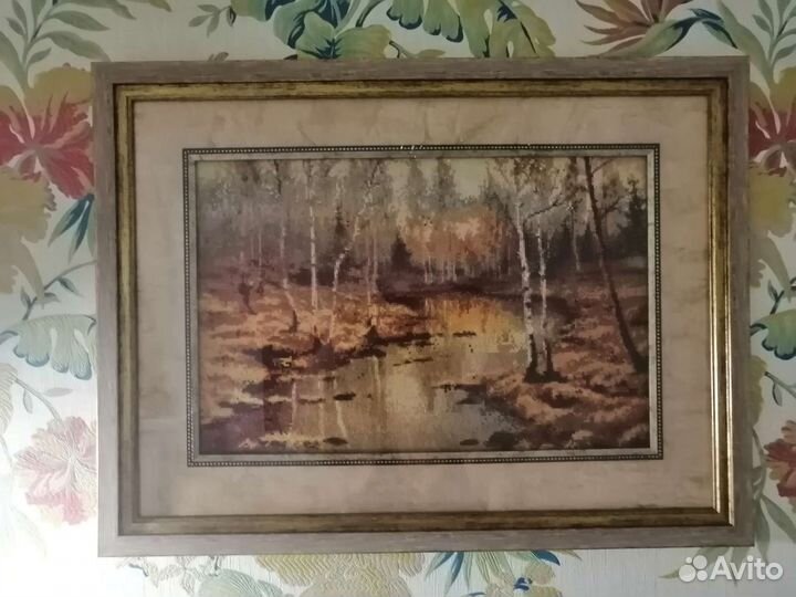 Картина вышитая крестом