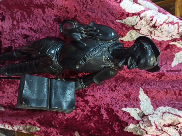 Статуя Дон Кихот чугун