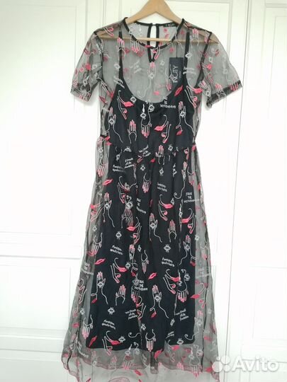 Платье прозрачное incity