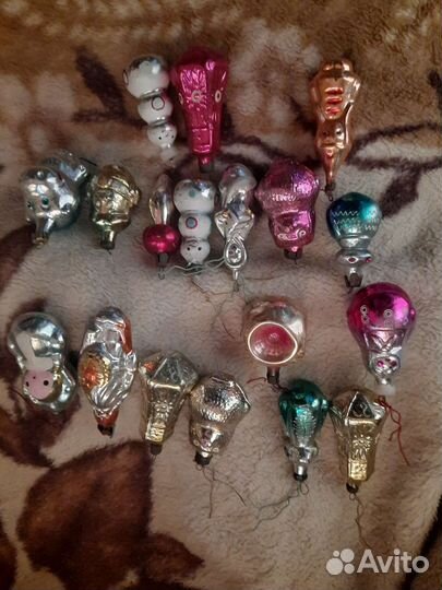 Елочные игрушки СССР