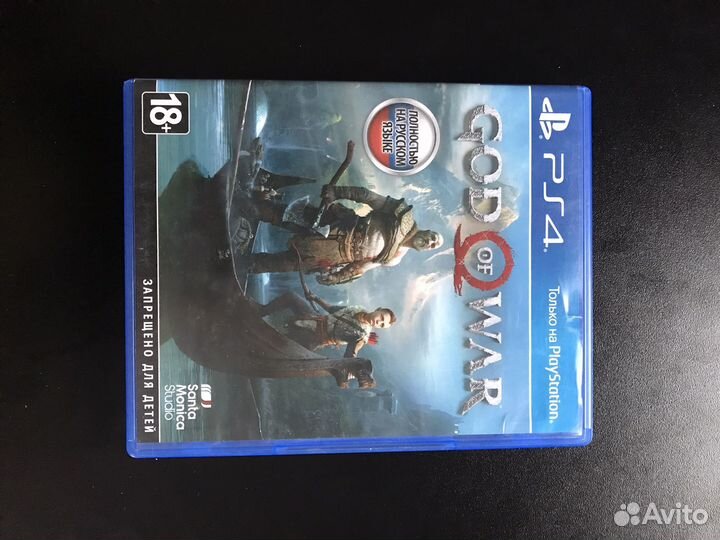 God of war диск ps4