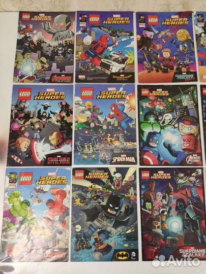 Комиксы Lego DC Marvel, Super heroes