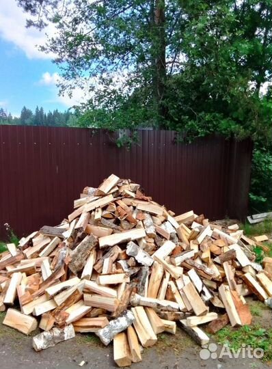 Дрова колотые от 1 куба