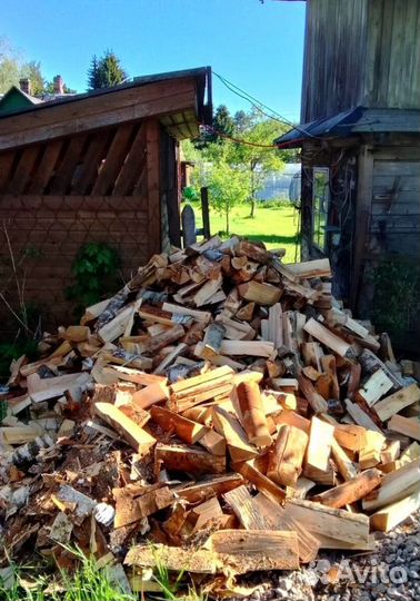Дрова колотые от 1 куба