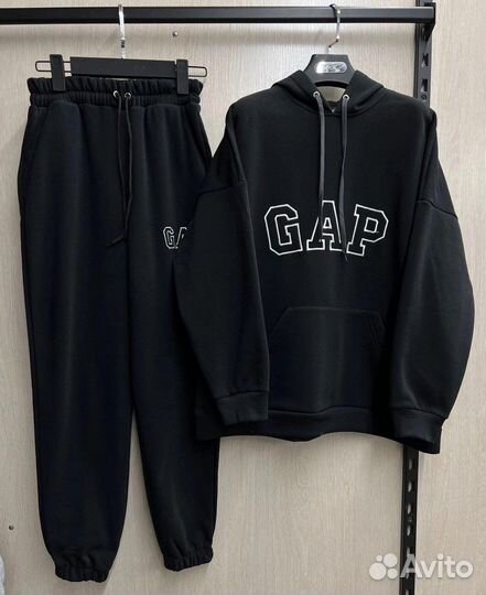 Новый женский спортивный костюм двойка на флисе