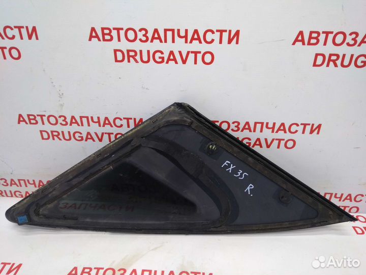 Стекло бокового правого окна infiniti FX35 (S50)