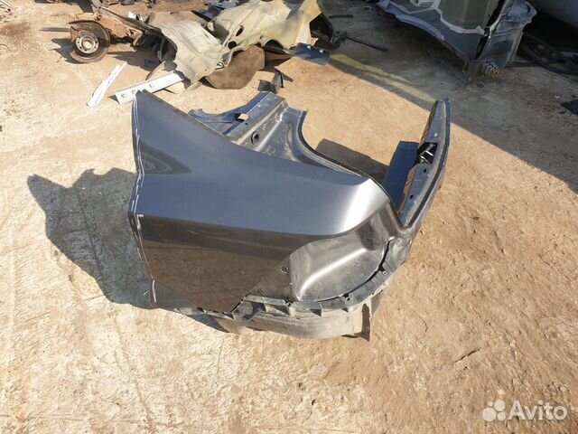 Часть задней панели с крылом Opel Astra H Седан