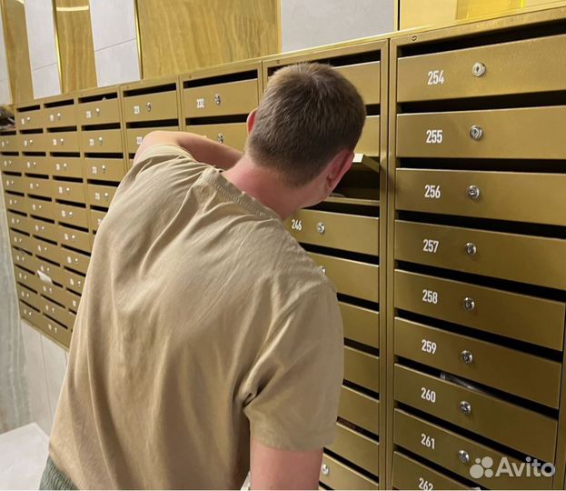 Почтовые ящики секционные