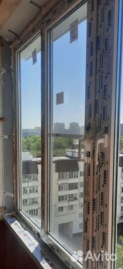 Окна и балконы новые