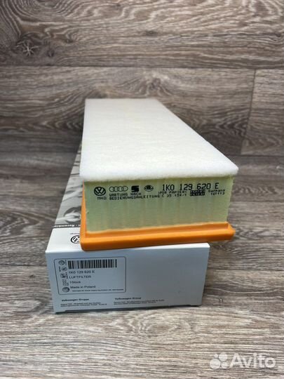 Фильтр воздушный VAG, 1K0 129 620 E