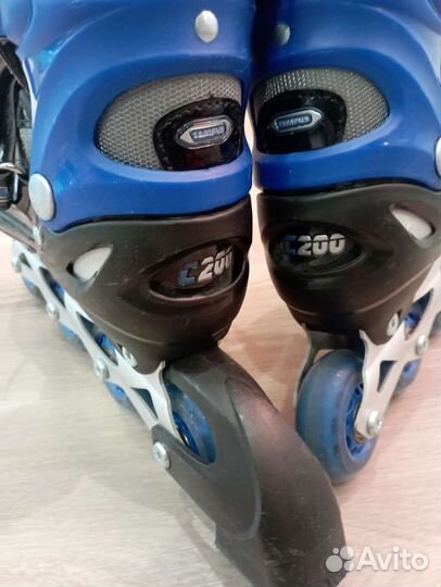 Ролики детские 30-33 р раздвижные роликовые коньки