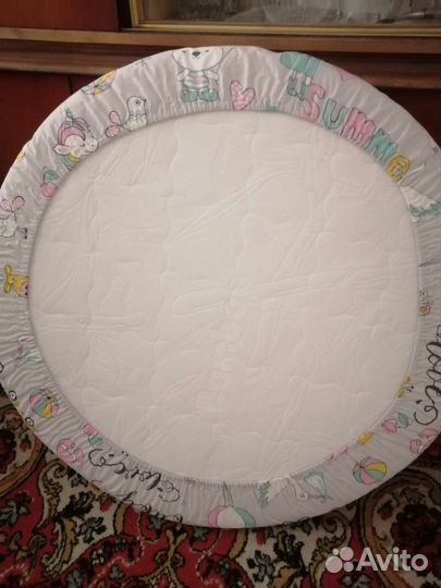 Матрас детский круглый
