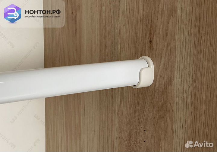 Шкаф 2-х дверный Зоо 03.01 дуб мария / белый