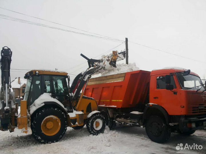 Услуги экскаватора погрузчика