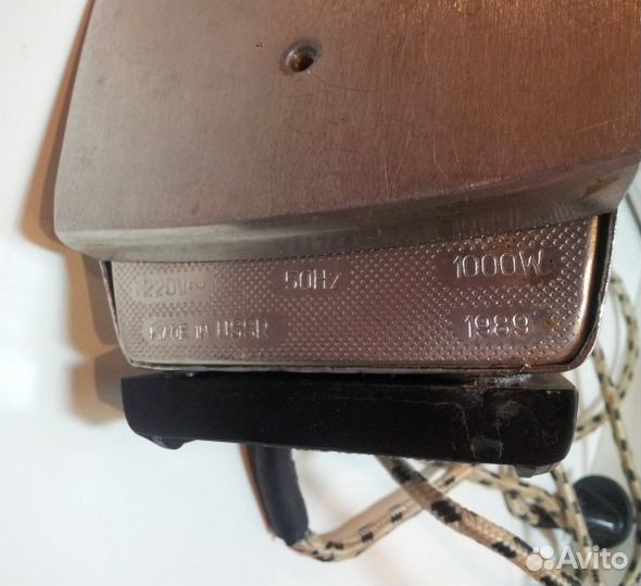 Утюг электрический утп 1000-1.8. гост 307-81