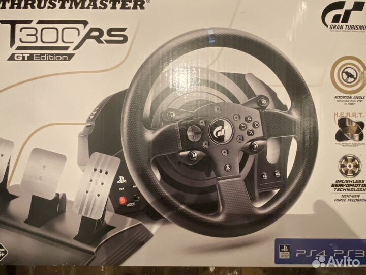 Игровой руль thrustmaster t300 rs gt edition