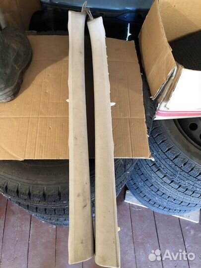 Обшивка стойки салона