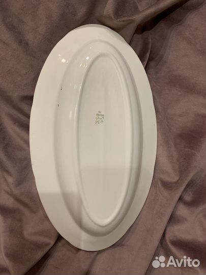 Овальное блюдо зик