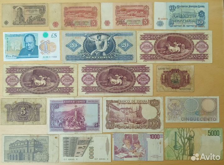 Банкноты Европы, часть 1