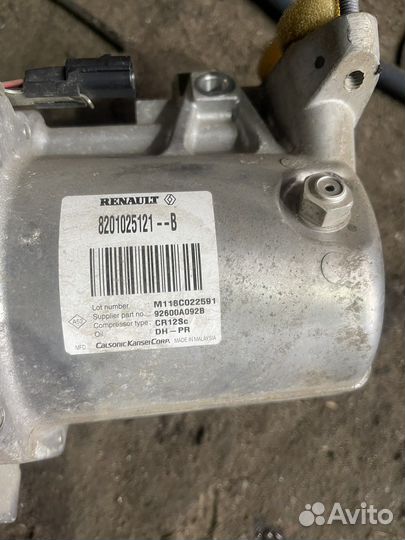 Компрессор кондиционера Renault Logan 2 Sandero 2