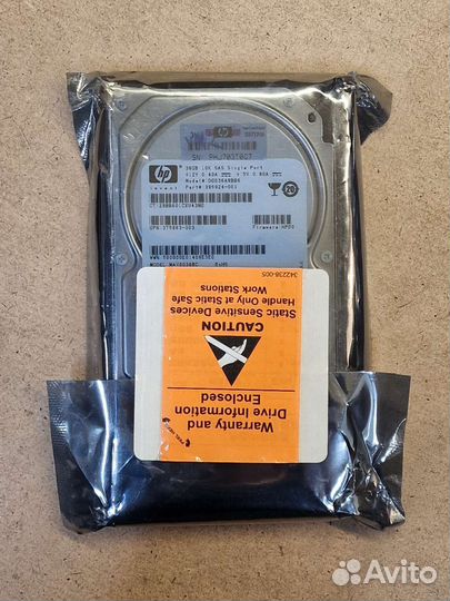 HDD HP 36 Гб DG036A9BB6 10K 2.5'' SAS 3GB/S