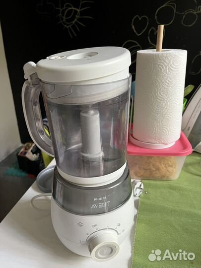 Пароварка блендер avent